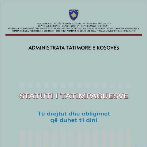 Document preview: Udhëzuesi i Tatimpaguesve në Kosovë — Tatime & fiskalitet