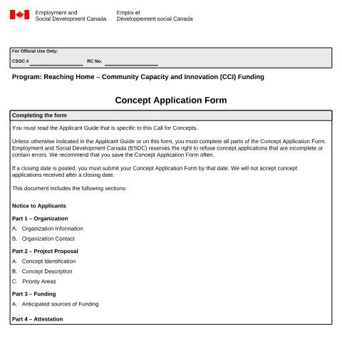 Document preview: Navigate the CCI Funding Application for Community Growth — Work & employment (CERFA n°EMP5680)