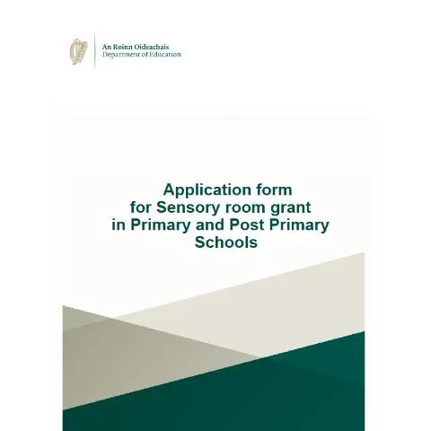 Document preview: Unlocking Funding for Sensory Rooms in Irish Schools — Government & admin