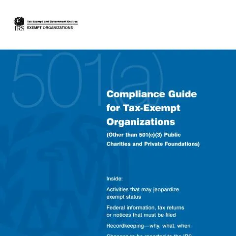 Document preview: Navigating IRS Publication 4221NC for Non-Charity Tax-Exempt Entities — Taxes (CERFA n°PUB-4221NC)