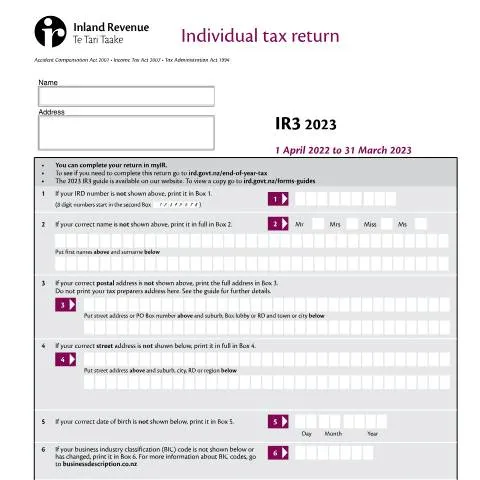 Document preview: Understanding the IR3 Form for Individual Tax Returns — Taxes (CERFA n°IR3)