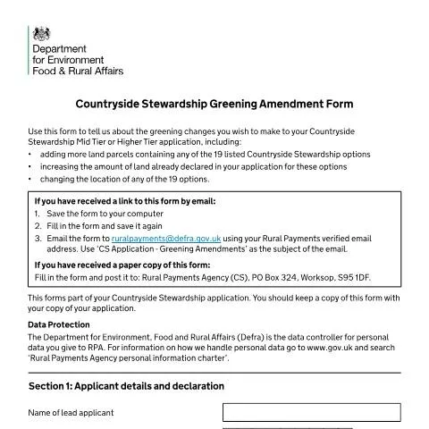 Document preview: Navigating the Greening Amendment for Sustainable Farming — Government & admin