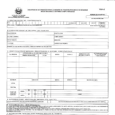 Vista previa del documento Formulario F-939v2 y su Rol en la Fiscalidad Salvadoreña — Impuestos (CERFA n°F-939-V2)
