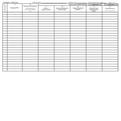 Document preview: Understanding Jamaica's Schedule C (Form s02_sch_c) for Tax Reporting — Taxes (CERFA n°s02_sch_c)