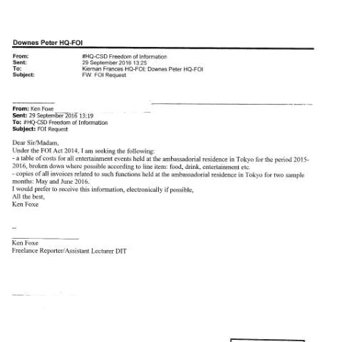 Document preview: Understanding the Implications of FOI Request 16/151 — Government & admin