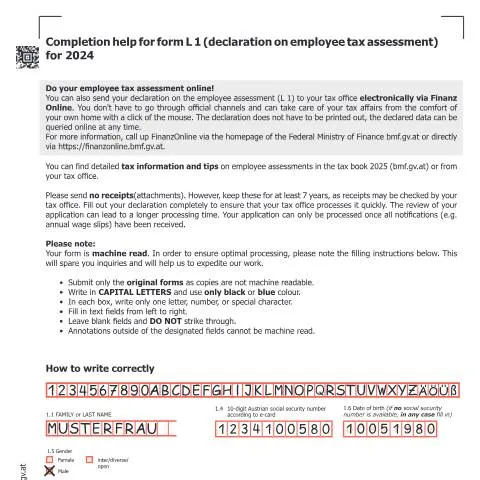 Dokumentvorschau: Leitfaden zur korrekten Ausfüllung des Formulars L2-UK für 2024 — Behörden & Verwaltung (CERFA n°L2-UK)
