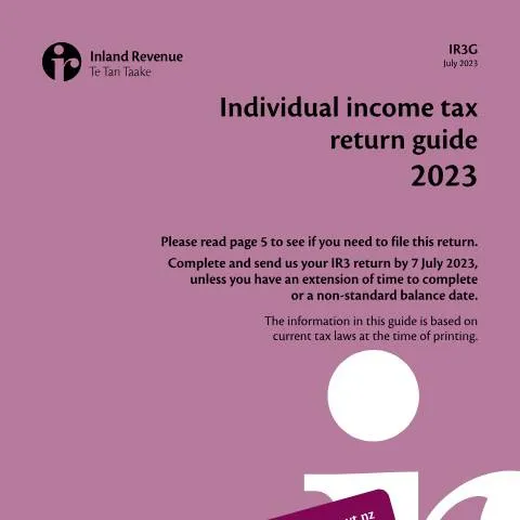 Document preview: Mastering Your IR3G Individual Tax Return in New Zealand — Taxes (CERFA n°IR3G)