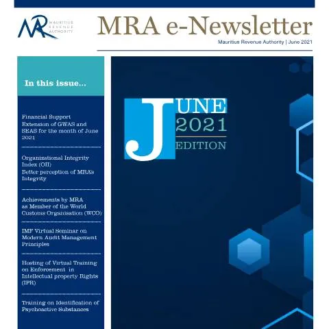 Document preview: Understanding the Importance of the June 2021 Document for Mauritians — Government & admin (CERFA n°ENewsletterJune2021)