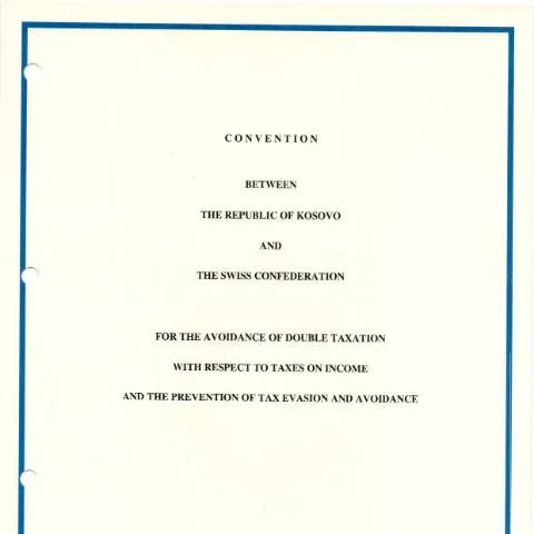 Document preview: Rëndësia e Marrëveshjeve mbi Taksat e Dyfishta në Kosovë — Tatime & fiskalitet