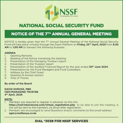 Document preview: Understanding the Importance of the Final Notice for AGM 2025 — Government & admin (CERFA n°Final-Notice-AGM-2025)