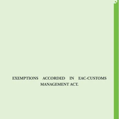Document preview: Essential Guide to Customs Exoneration in Rwanda — Government & admin (CERFA n°leaflet_exoneration_customs)