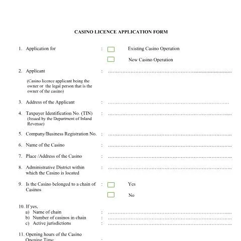 Document preview: Essential Steps for Casino Licence Application in Sri Lanka — Government & admin