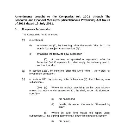 Document preview: The Essential Role of the MS8 Document in Mauritius — Government & admin (MS8)