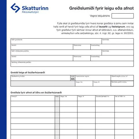 Document preview: Skilningur á greiðslumiði RSK 2.02 fyrir einstaklinga — Stjórnsýsla (CERFA n°RSK 2.02)