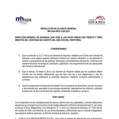 Vista previa del documento Introducción a la Guía de Ingreso de Mercancías por el AIDOQ — Trámites administrativos (CERFA n°MH-DGA-RES-1538-2023PUBLICACION_DE_GUIA_DE_INGRESO_DE_MERCANCIAS_POR_EL_AIDOQ)