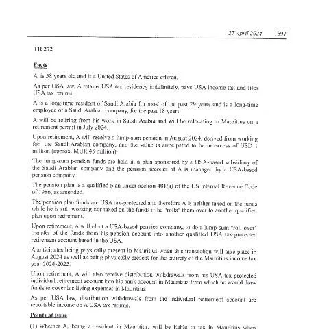 Document preview: A Comprehensive Guide to the TR 272 Document — Government & admin (TR272)