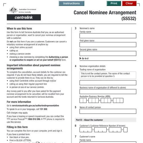 Document preview: A Comprehensive Guide to the SS532 Cancel Nominee Arrangement — Legal & justice (CERFA n°SS532)