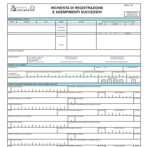 Anteprima documento Registrazione Atti in Italia: guida completa — Tasse e fisco