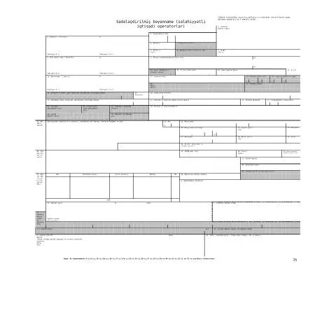 Document preview: Sadələşdirilmiş bəyannamənin əhəmiyyəti və təqdim olunma müddətləri — Vergilər & maliyyə