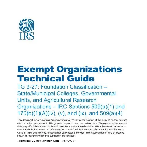 Document preview: Understanding IRS Publication 6102 for Exempt Organizations — Taxes (CERFA n°PUB-6102)