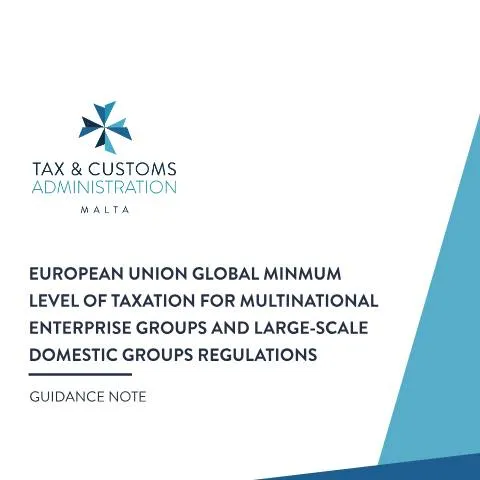 Document preview: Overview of Malta's Tax Guidelines for Multinational and Large — Taxes (CERFA n°guidance-note_eu-global-minimum-level-of-taxation-for-mne-gr)