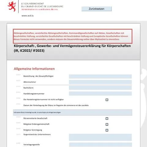 Aperçu du document Comprendre le formulaire 500 D pour les entreprises luxembourgeoises — Impôts & fiscalité (CERFA n°500 D)