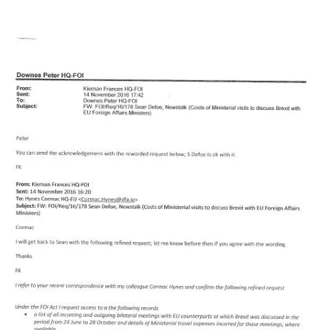 Document preview: Understanding FOI Request 16/178 and Its Impact — Government & admin