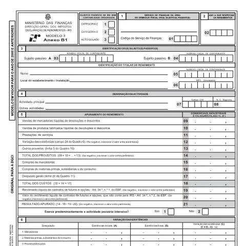 Pré-visualização do documento Entenda o Anexo B1 na Declaração de IRS — Impostos