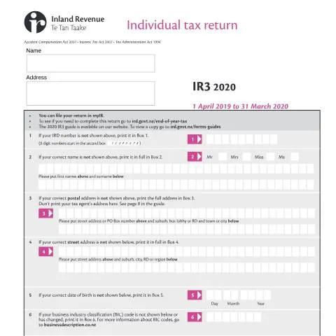 Document preview: Understanding Your IR3: The Key to Your Tax Return — Taxes (CERFA n°IR3)