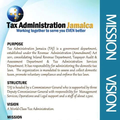Document preview: Understanding Jamaica's Tax Administration Form — Taxes (CERFA n°tax_administration_jamaica)