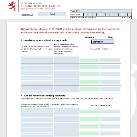 Aperçu du document Comprendre la déclaration de fortune des personnes morales au — Démarches administratives (CERFA n°nrfe)