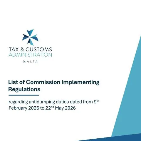 Document preview: Malta Customs Electronic Systems (CES): Operational Standards and — Customs & trade (CERFA n°list-of-commission-implementing-regulation-(1))