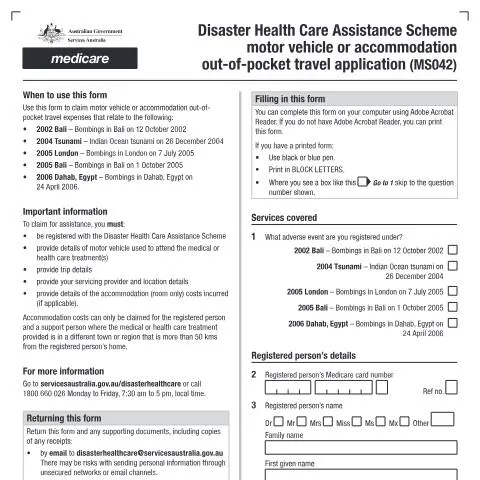 Document preview: Complete Your MS042 Application with Ease — Health (CERFA n°MS042)