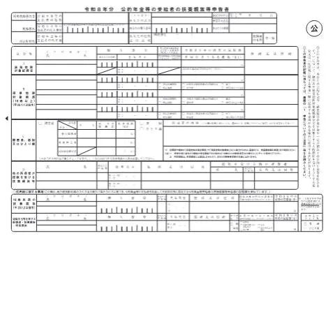 Document preview: 公的年金受給者の扶養親族等申告書の提出が必要な理由 — 税金と財政 (CERFA n°A2-6)