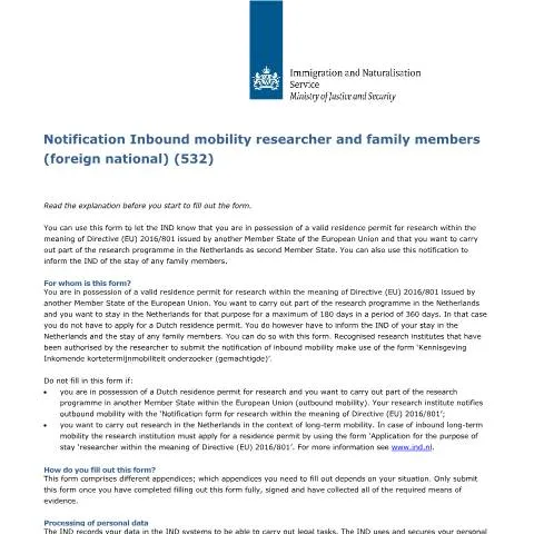 Documentvoorvertoning: Essentiële informatie over inkomende mobiliteit voor onderzoekers — Immigratie & visa (CERFA n°7569)