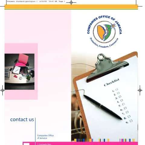 Document preview: Essential Guide to COJ Document Submission Standards — Government & admin (CERFA n°Document Submission Standards)