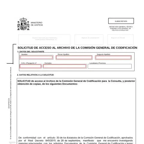 Vista previa del documento Explora la Historia Legal de España a través del Archivo de — Trámites administrativos