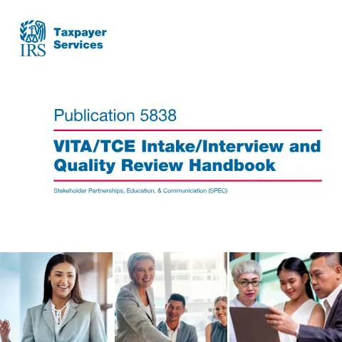 Document preview: The Role of IRS Publication 5838 in Tax Preparation — Taxes (CERFA n°PUB-5838)