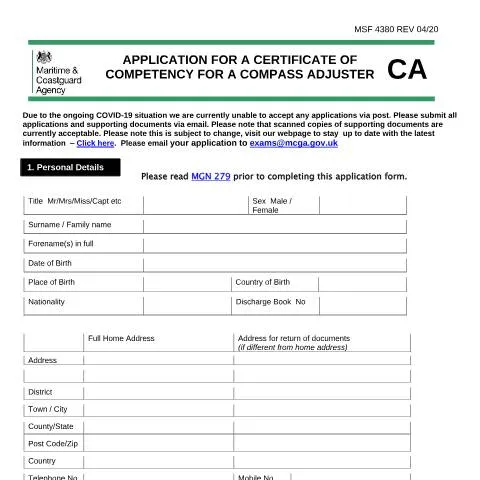Document preview: Understanding the Compass Adjuster Certificate of Competency — Education & training