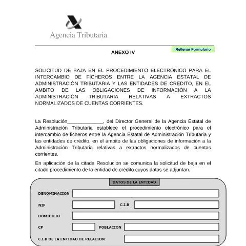Vista previa del documento Guía para la baja en el procedimiento electrónico de la AEAT — Trámites administrativos