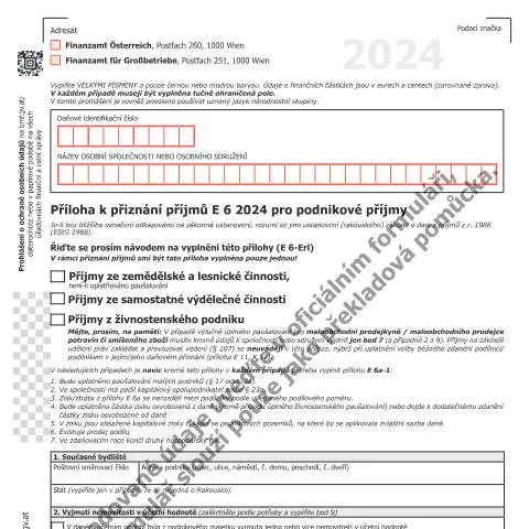 Dokumentvorschau: E6a-CZ: Ihr Leitfaden zur Unternehmenssteuererklärung — Steuern (CERFA n°E6a-CZ)