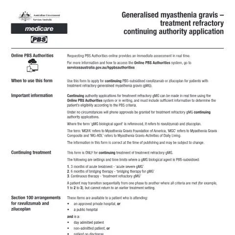 Document preview: Understanding the PB397 Application for Myasthenia Gravis — Health (CERFA n°PB397)