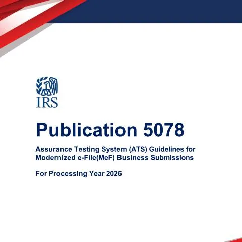 Document preview: Navigating IRS Publication 5078 for Smooth Tax Processes — Taxes (CERFA n°PUB-5078)