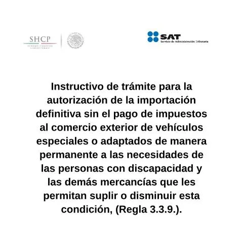 Vista previa del documento Guía para la importación de vehículos adaptados sin impuestos — Trámites administrativos (CERFA n°H19)