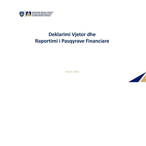 Document preview: Udhëzime për Tatimpaguesit në Kosovë — Tatime & fiskalitet