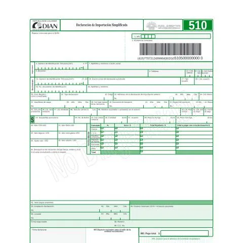 Vista previa del documento Importancia de la Declaración de Importación Simplificada 2005 — Aduanas y comercio (CERFA n°F510-2005)