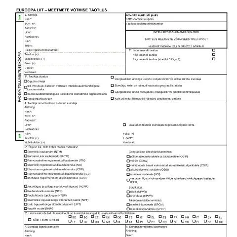 Document preview: Miks esitada meetmete võtmise taotlus? — Toll ja impordi-ekspordi (CERFA n°MEETMETE VOTMISE TAOTLUS)