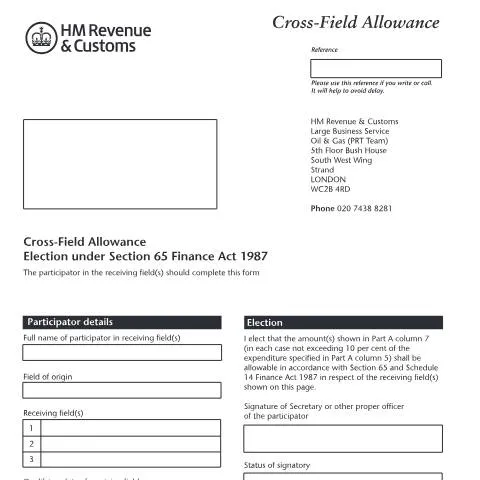 Document preview: Understanding the Cross-Field Allowance for PRT — Taxes