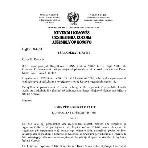 Document preview: Ligji 2004/35 dhe Efikasiteti në Administratën Publike — Procedura administrative