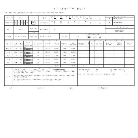 Document preview: 個人災害損失申報(核定)表的重要性與填寫指南 — Taxes (CERFA n°中文版填寫範例(pdf))
